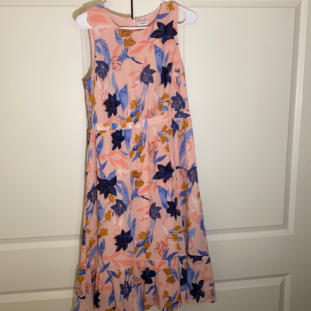 J. Crew Tiered Women’s Floral Midi Dress